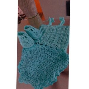 Baby girl Diaper Cover Set